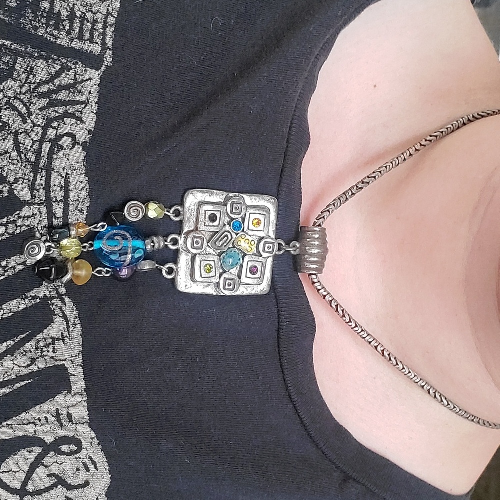 Chico's Vintage Artsy pendant necklace - Picture 3 of 7